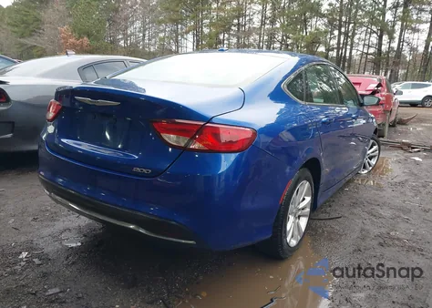 2015 Chrysler 200 Limited z USA, uszkodzony, nr VIN 1C3CCCAB9FN552764